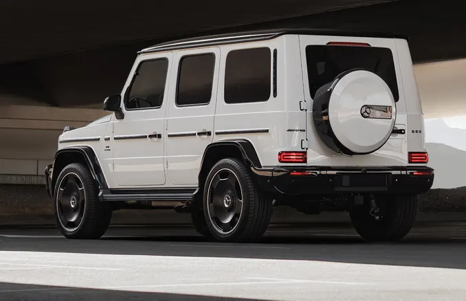 Mercedes G63 2025 White
