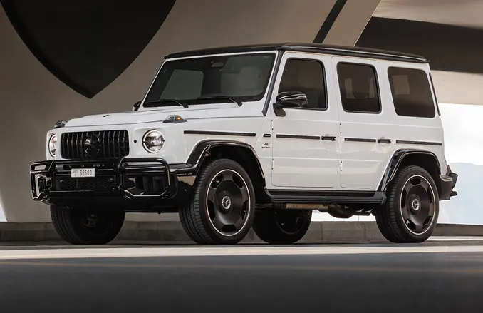 Mercedes G63 2025 White