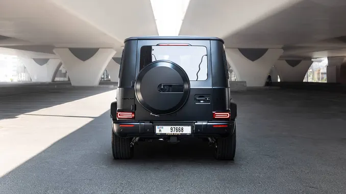 Mercedes G63 Black Matte