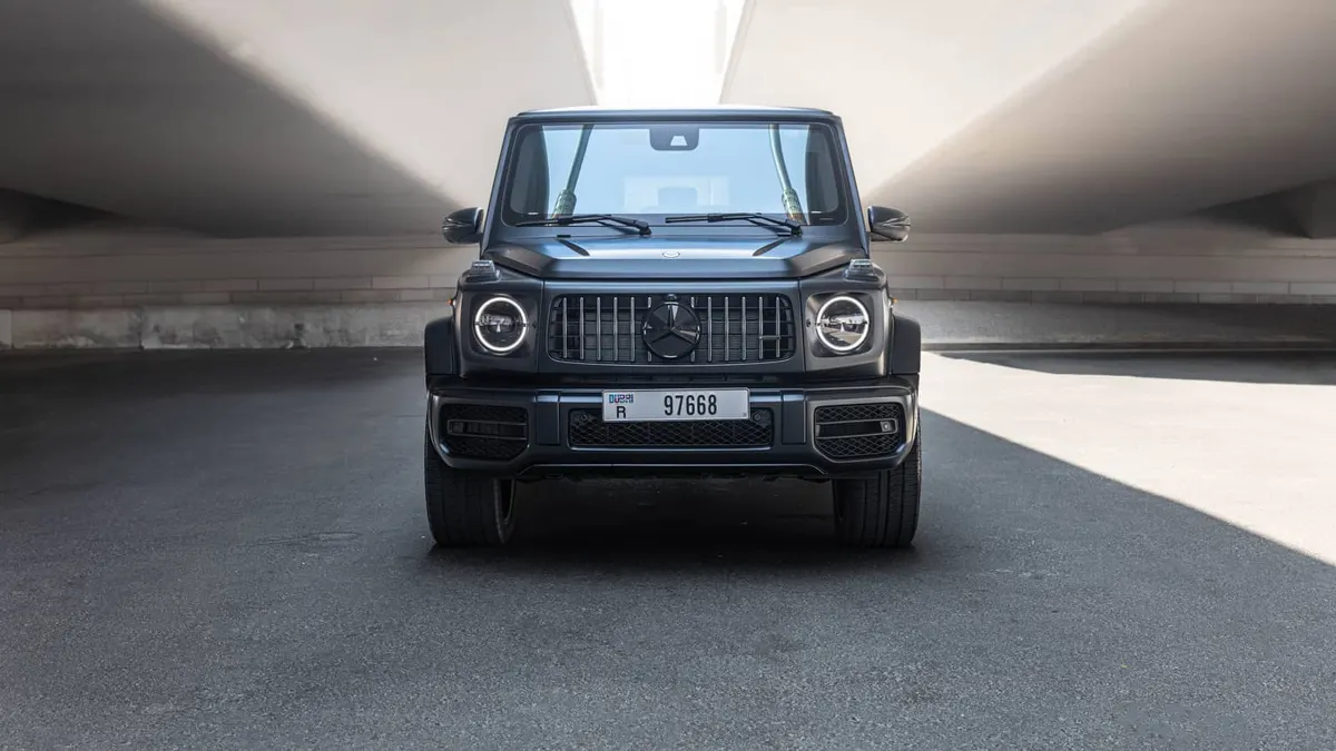 Mercedes G63 Black Matte