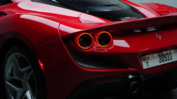Ferrari F8 Tributo Red