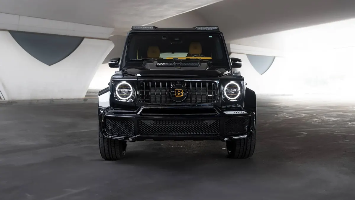 Mercedes G800 Brabus Black Gloss
