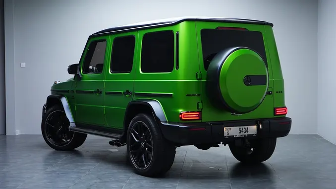 Mercedes G63 Green