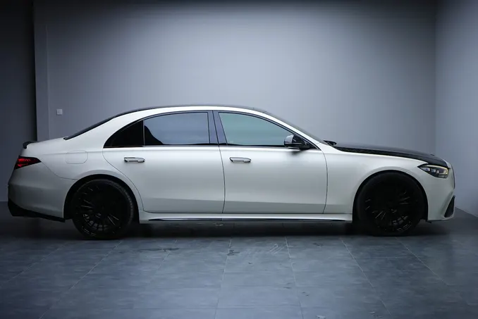 Mercedes S580 Brabus White