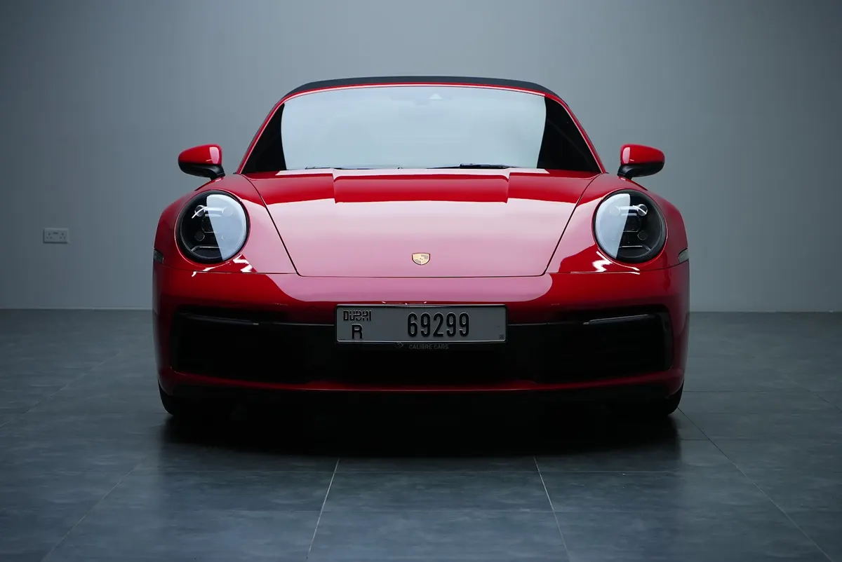 Porsche 911 Targa Red