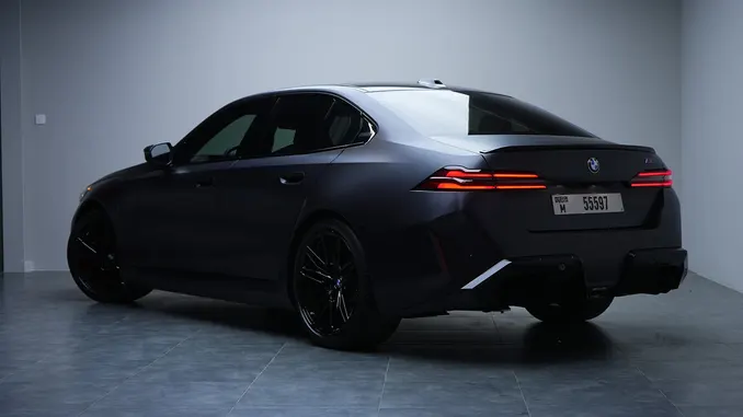 BMW M5 G90 Black Matte