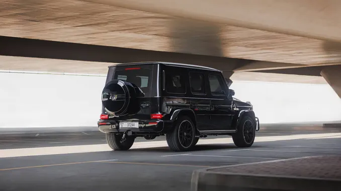 Mercedes G63 Black Gloss