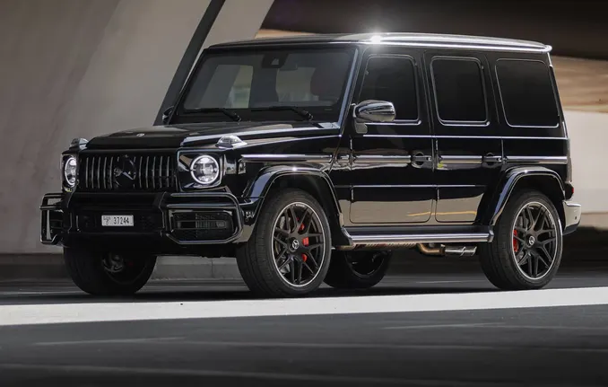 Mercedes G63 Black Gloss