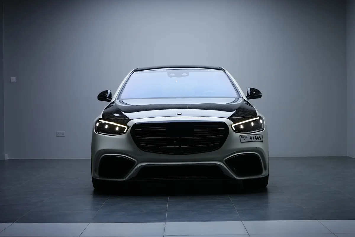Mercedes S580 Brabus White