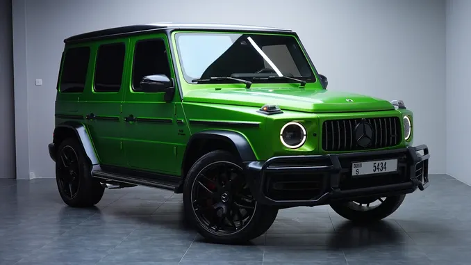 Mercedes G63 Green