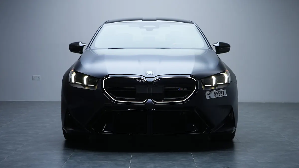 BMW M5 G90 Black Matte