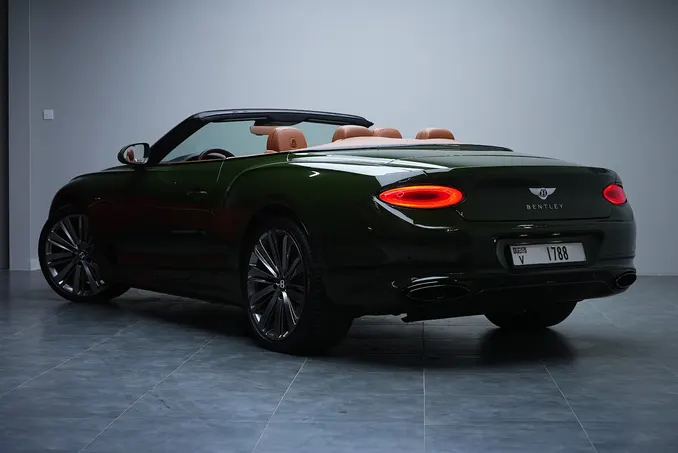 Bentley Continental GTC Green