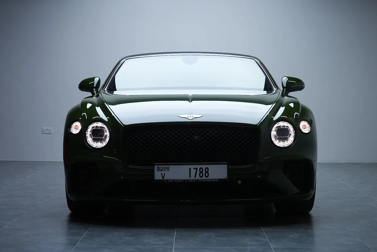 Bentley Continental GTC Green