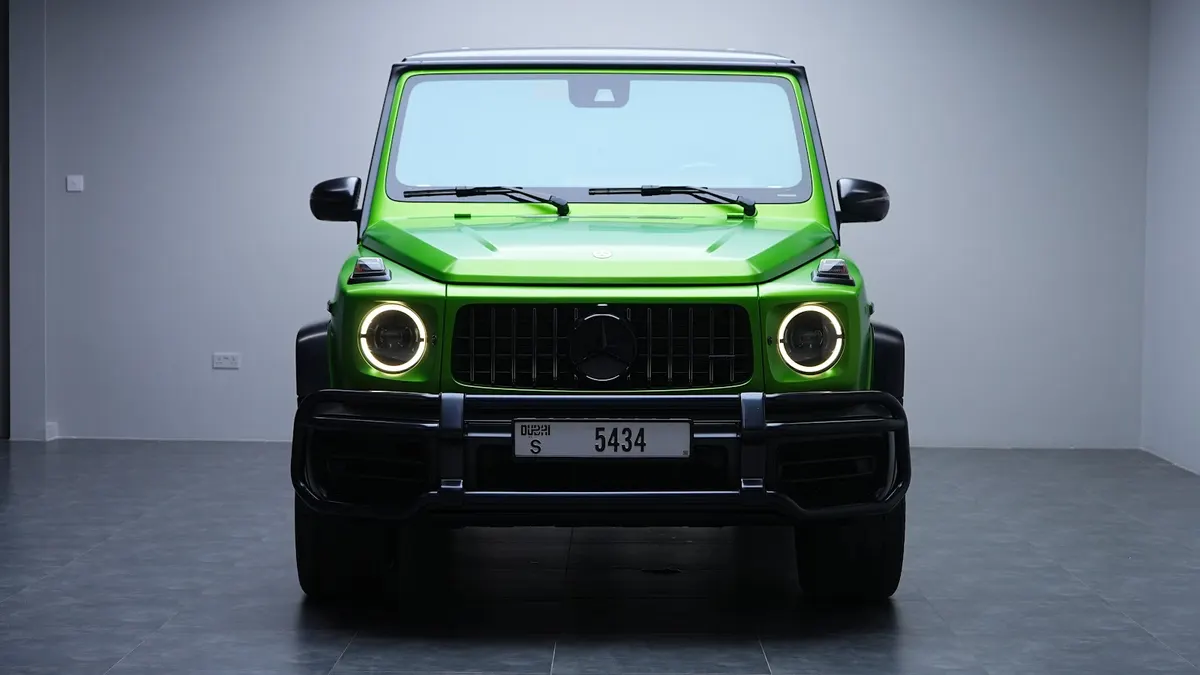 Mercedes G63 Green